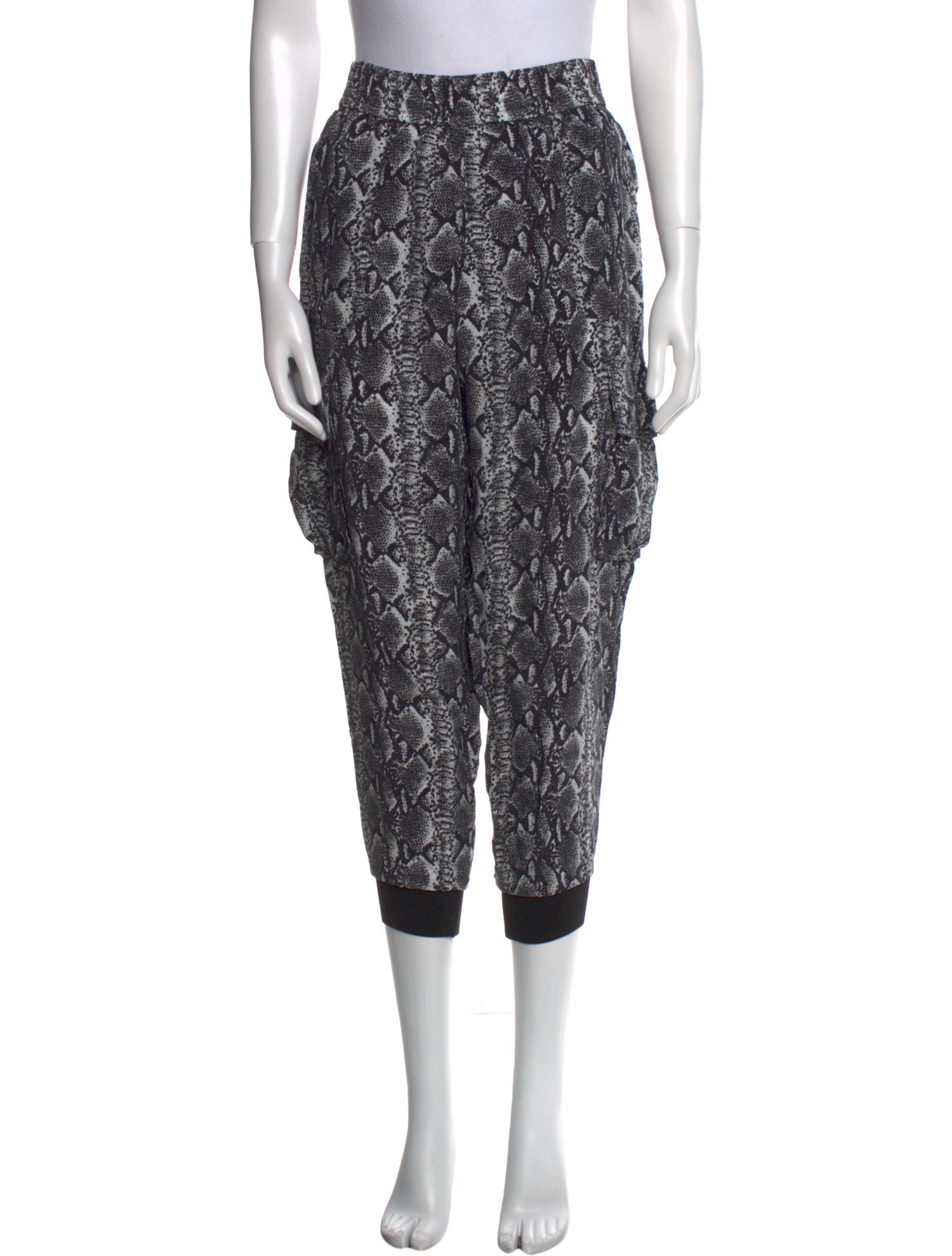 Alice + Olivia Printed Skinny Leg Pants