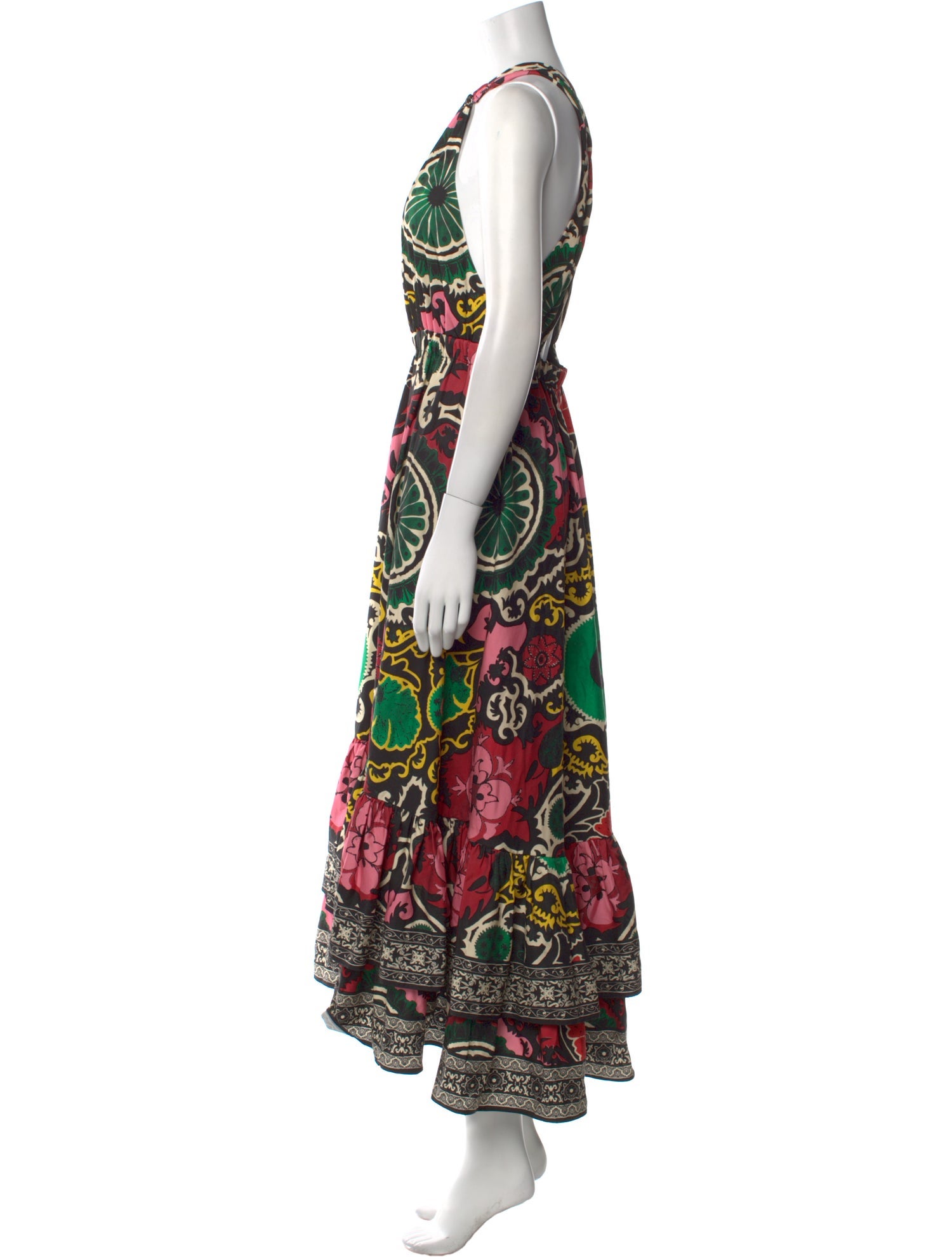 Alice + Olivia Printed Long Dress