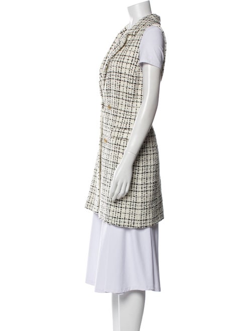 Alice + Olivia Tweed Pattern Peacoat