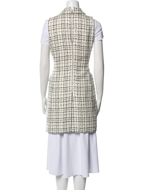 Alice + Olivia Tweed Pattern Peacoat