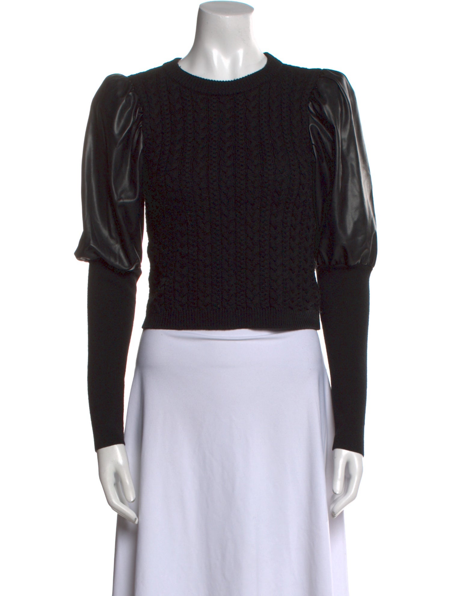 Alice + Olivia Wool Crew Neck Sweater