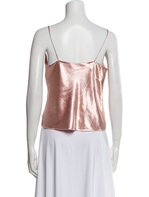 Alice + Olivia Square Neckline Sleeveless Crop Top
