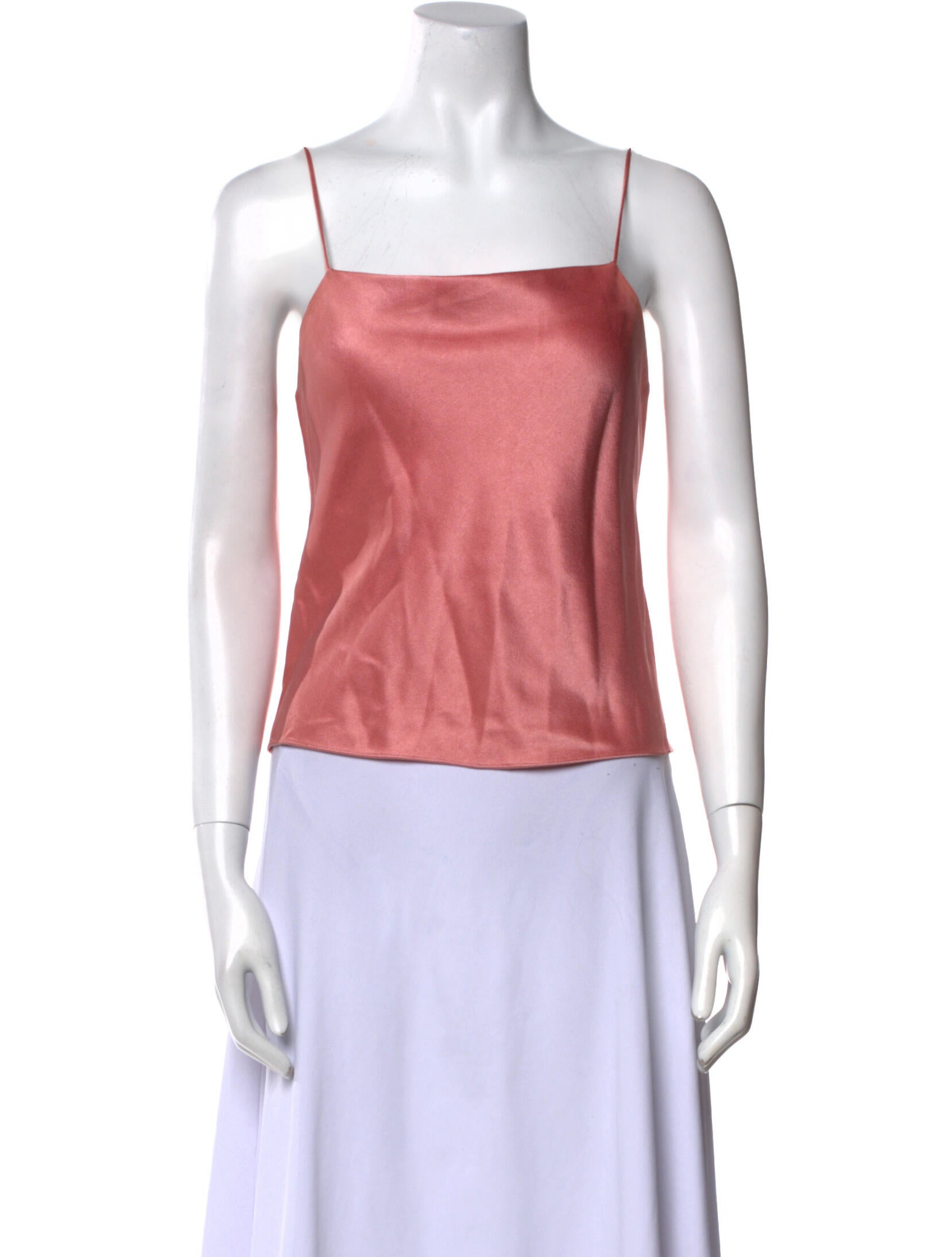 Alice + Olivia Square Neckline Sleeveless Crop Top