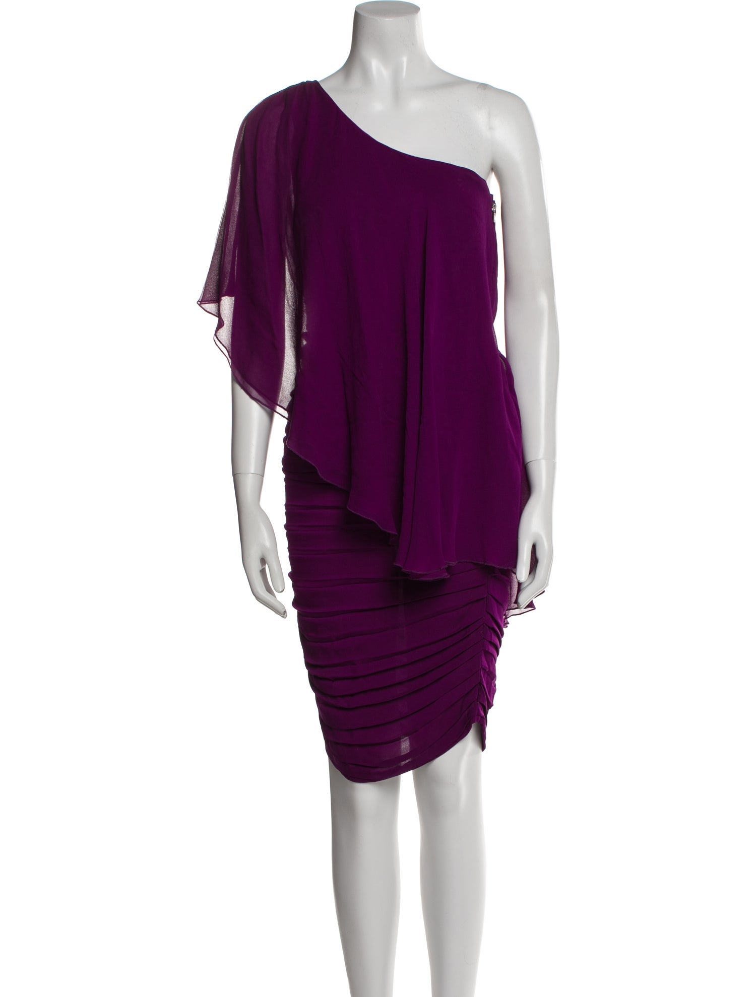 Alice + Olivia Silk Knee-Length Dress