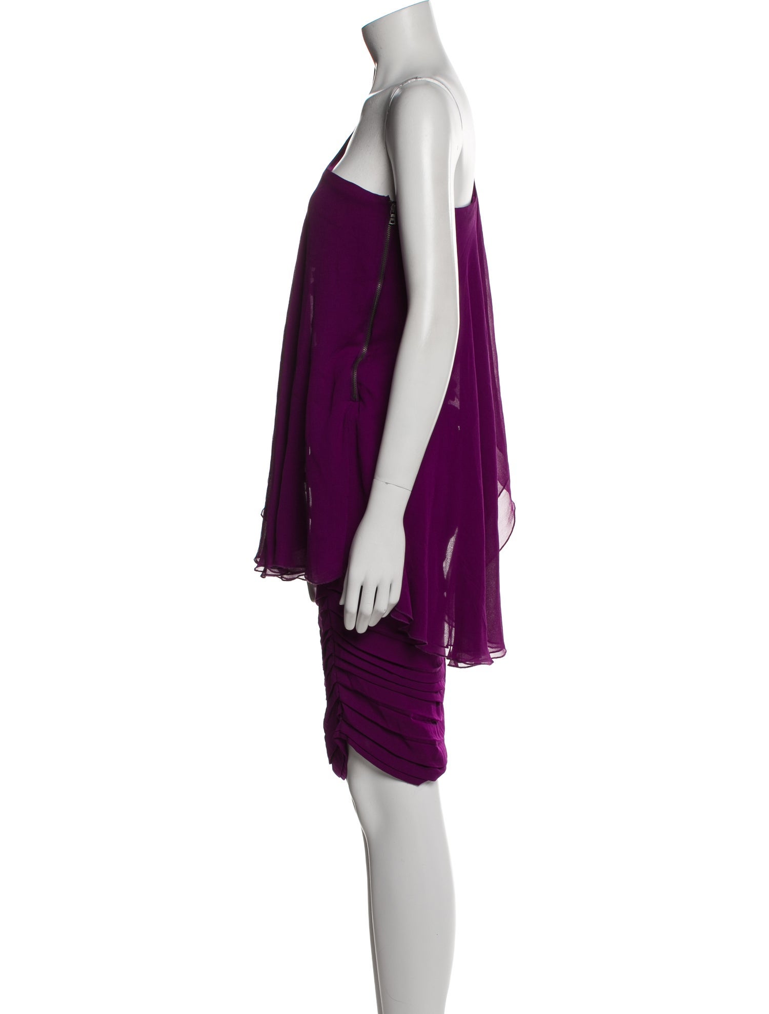 Alice + Olivia Silk Knee-Length Dress