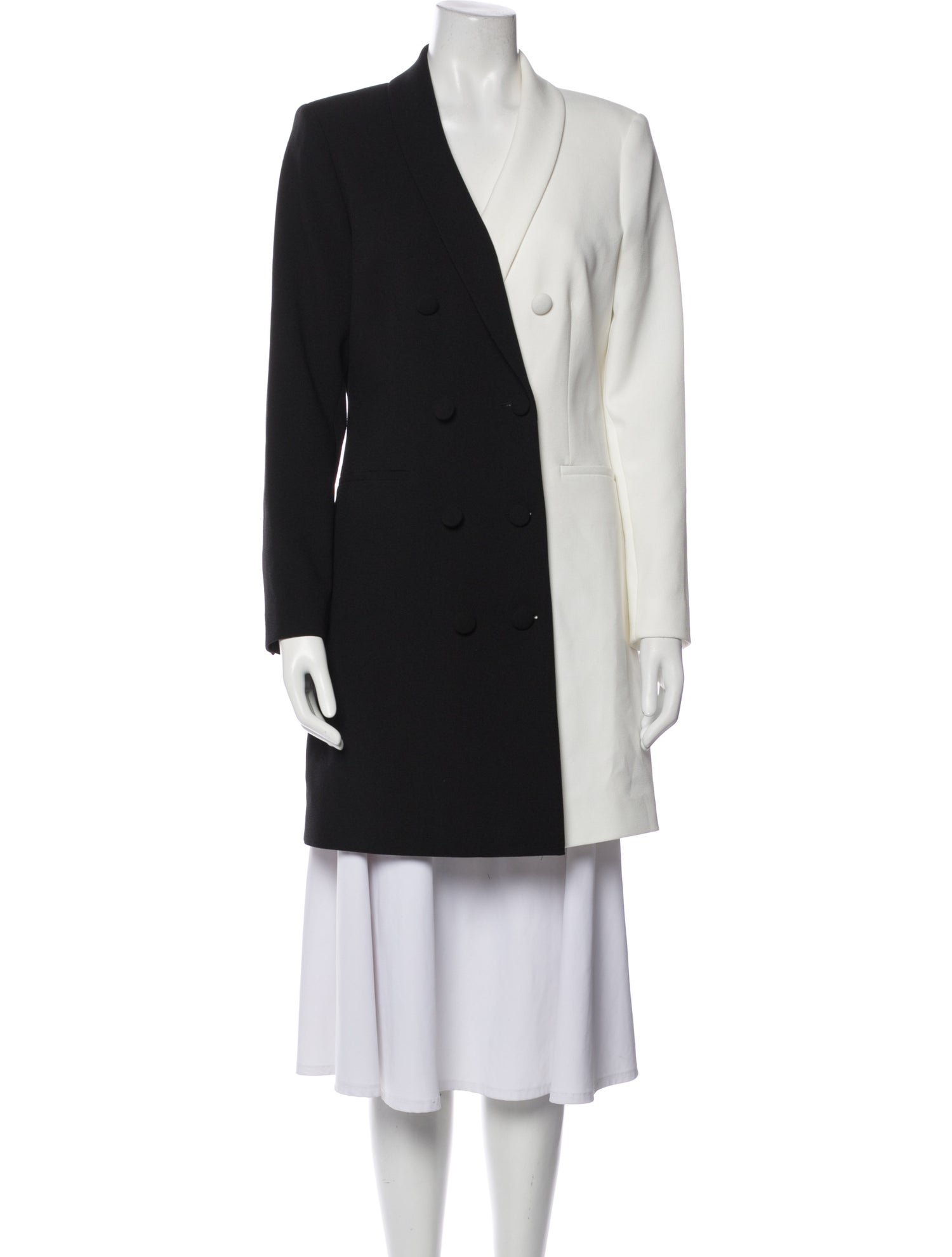 Alice + Olivia Colorblock Pattern Mini Dress