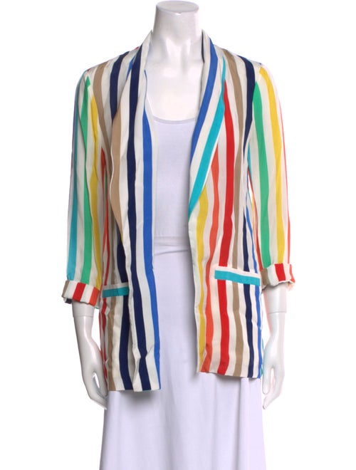Alice + Olivia Striped Open Front Tunic