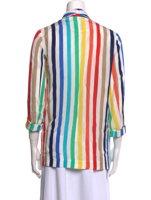 Alice + Olivia Striped Open Front Tunic