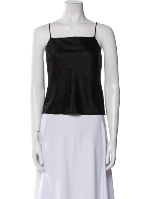 Alice + Olivia Square Neckline Sleeveless Crop Top