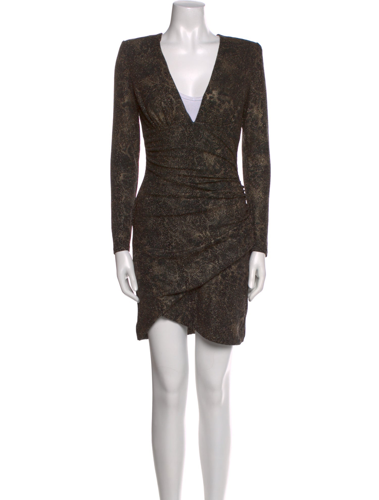 Alice + Olivia Printed Mini Dress