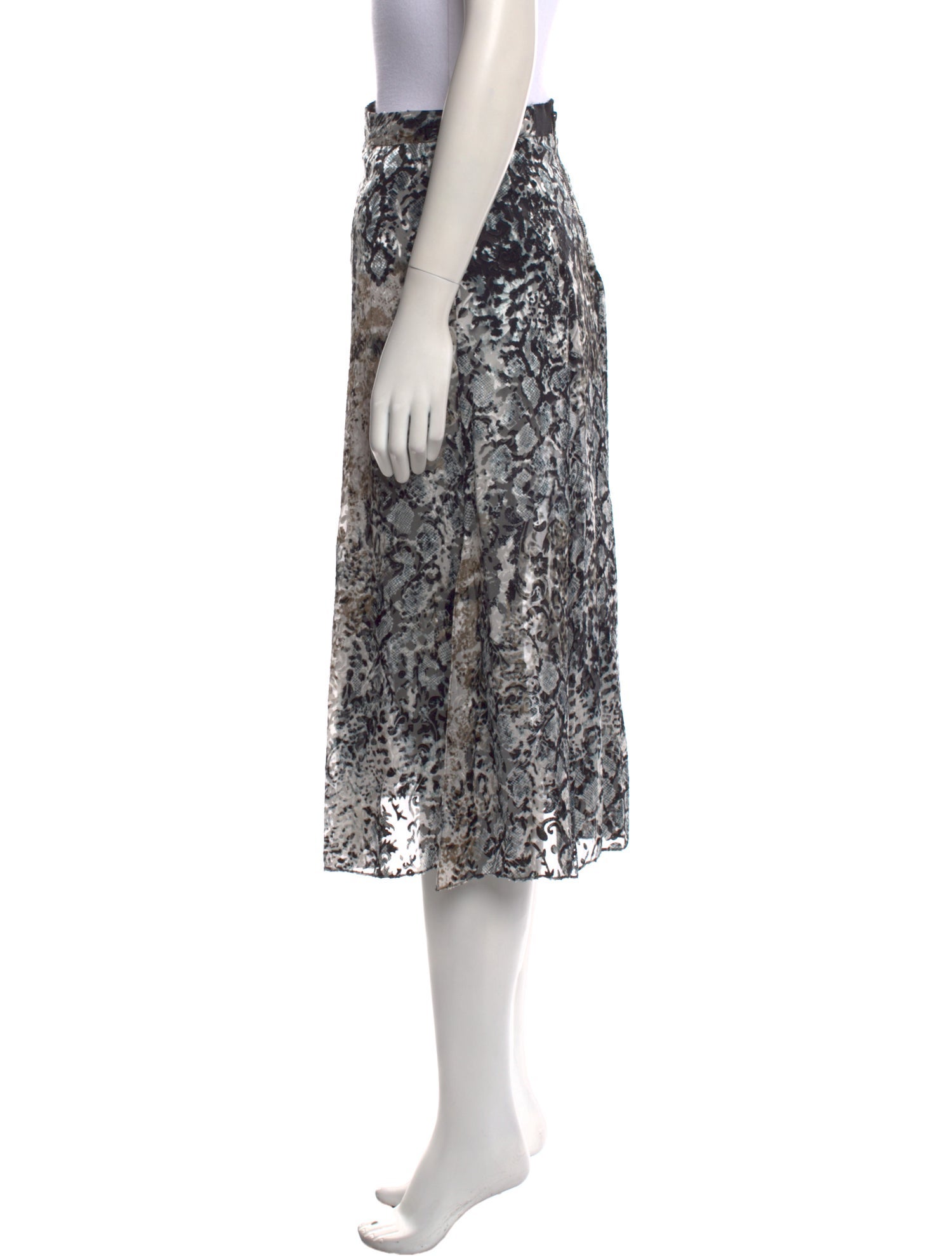 Alice + Olivia Floral Print Mini Skirt