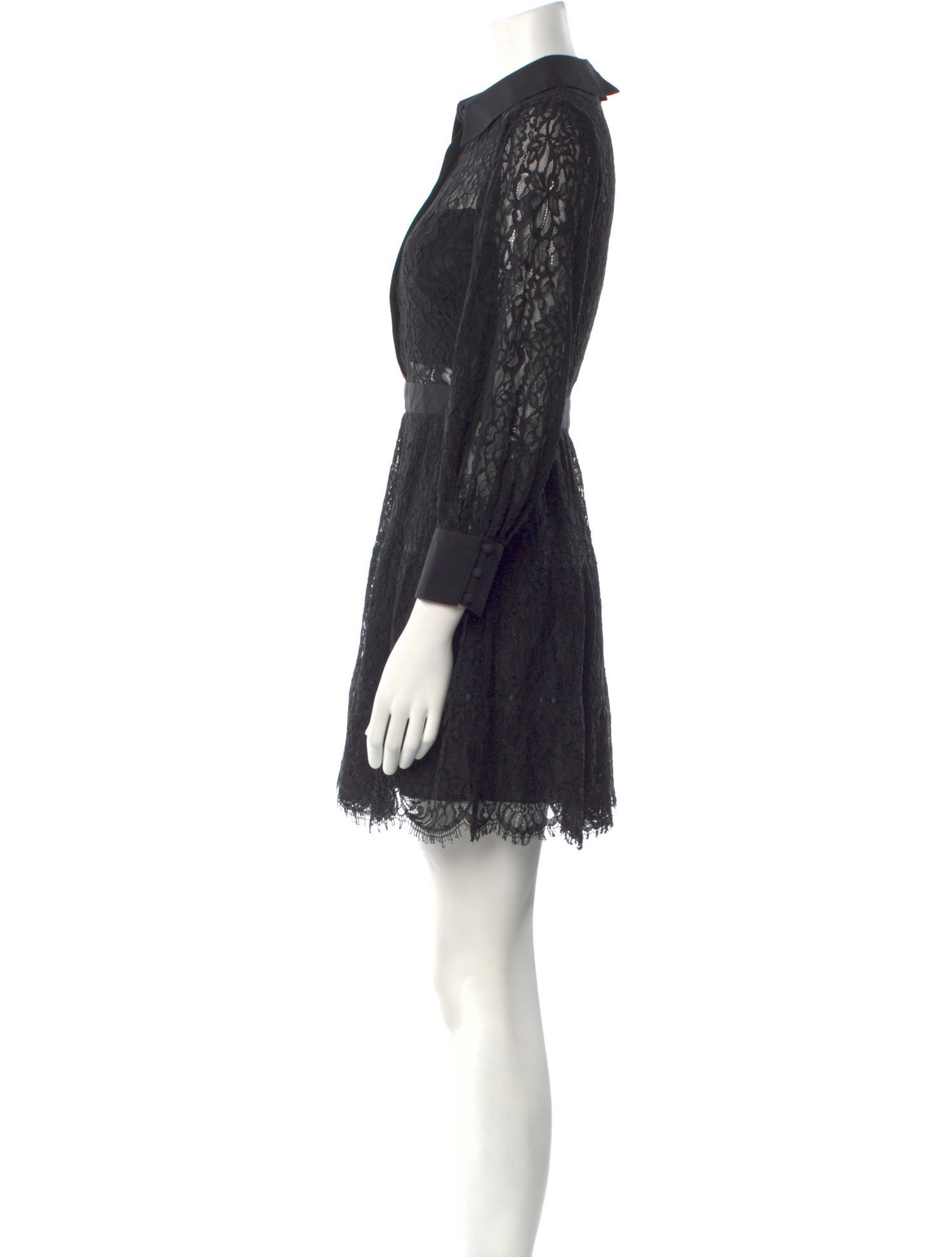 Alice + Olivia Lace Mini Dress