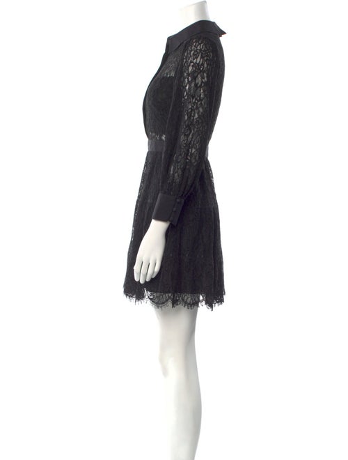 Alice + Olivia Lace Mini Dress