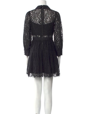 Alice + Olivia Lace Mini Dress