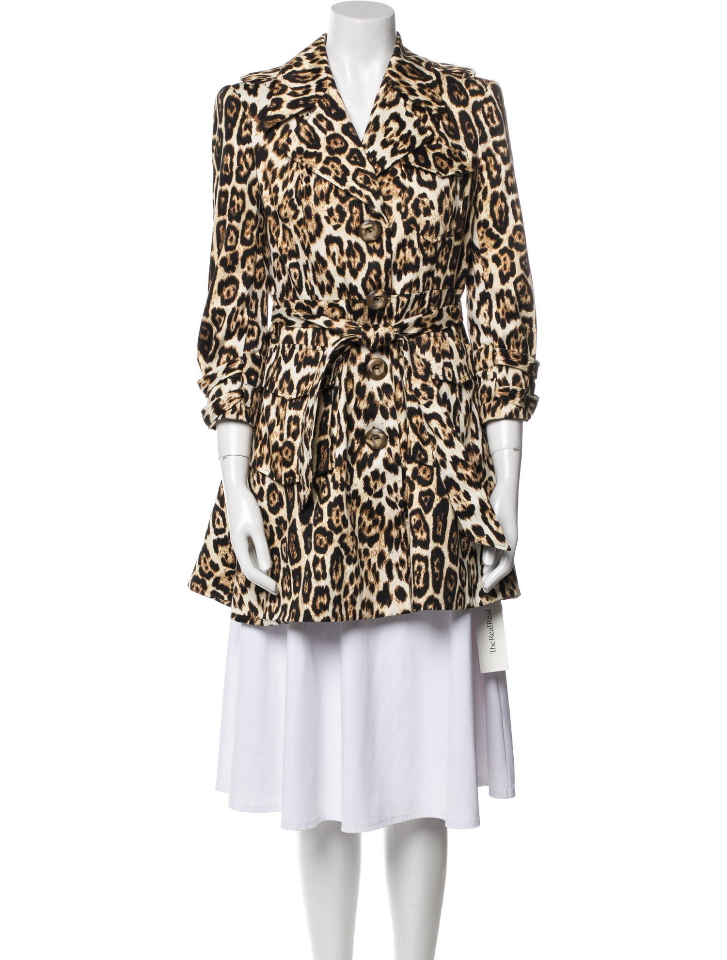 Alice + Olivia Animal Print Coat