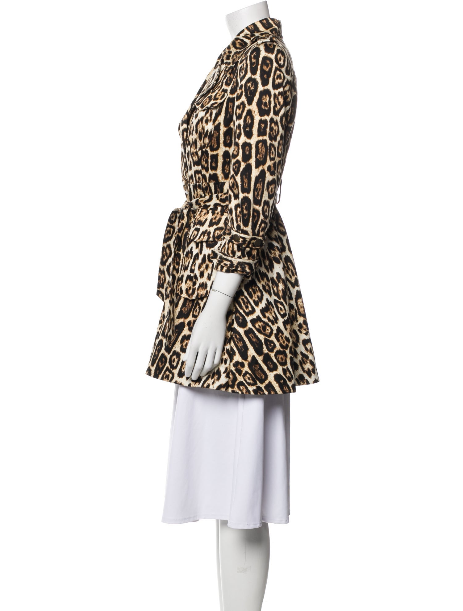 Alice + Olivia Animal Print Coat