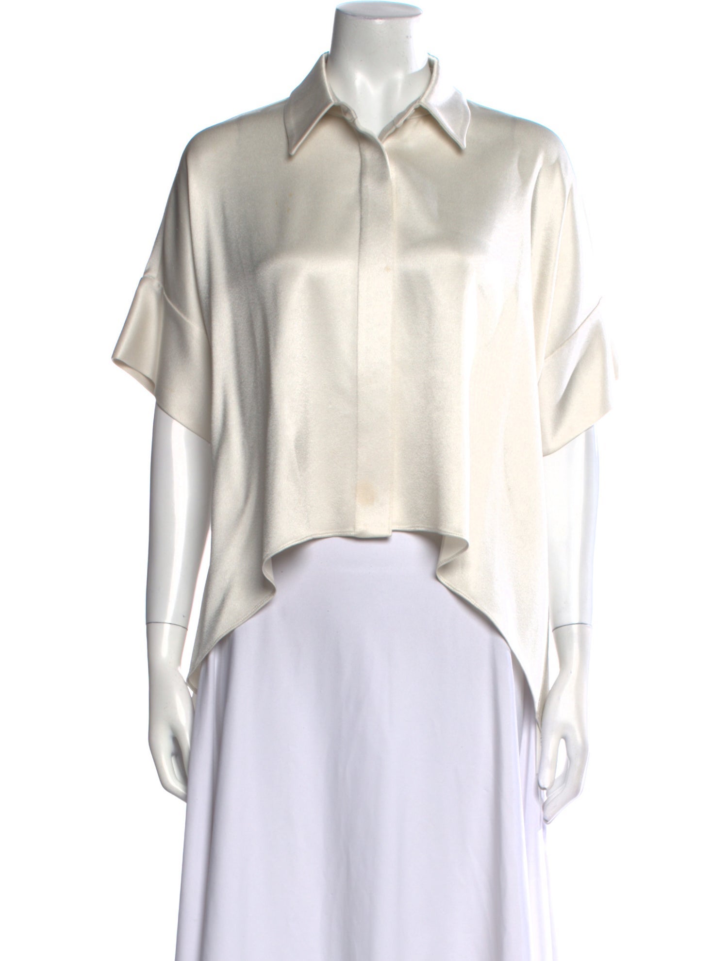 Alice + Olivia Short Sleeve Crop Top