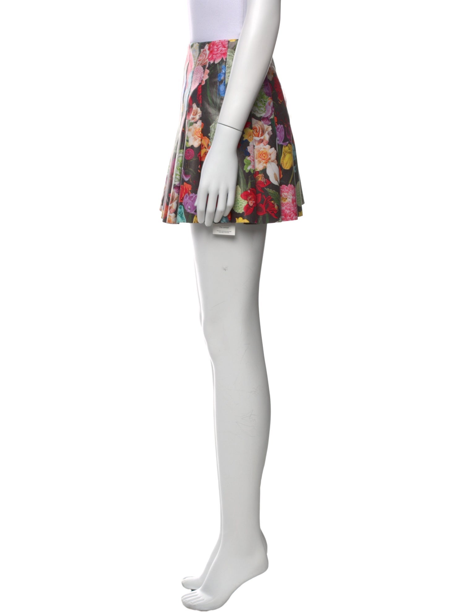 Alice + Olivia Floral Print Mini Skirt