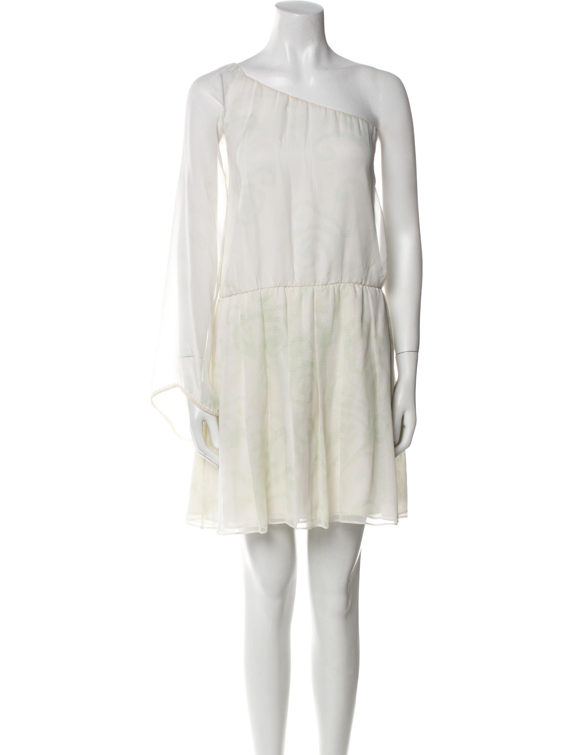 Alice + Olivia Silk Mini Dress