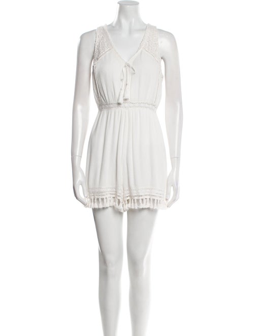 Alice + Olivia V-Neck Romper