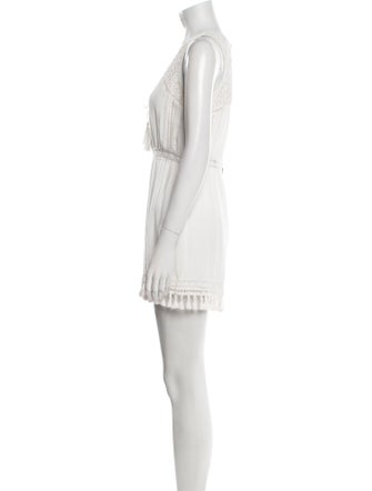 Alice + Olivia V-Neck Romper