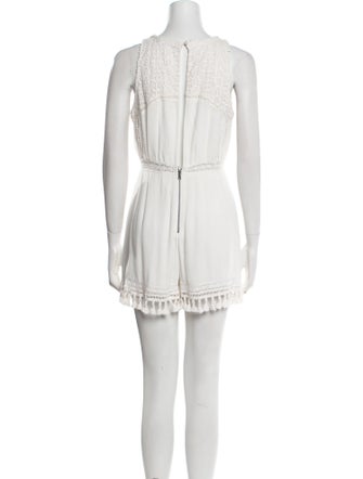 Alice + Olivia V-Neck Romper