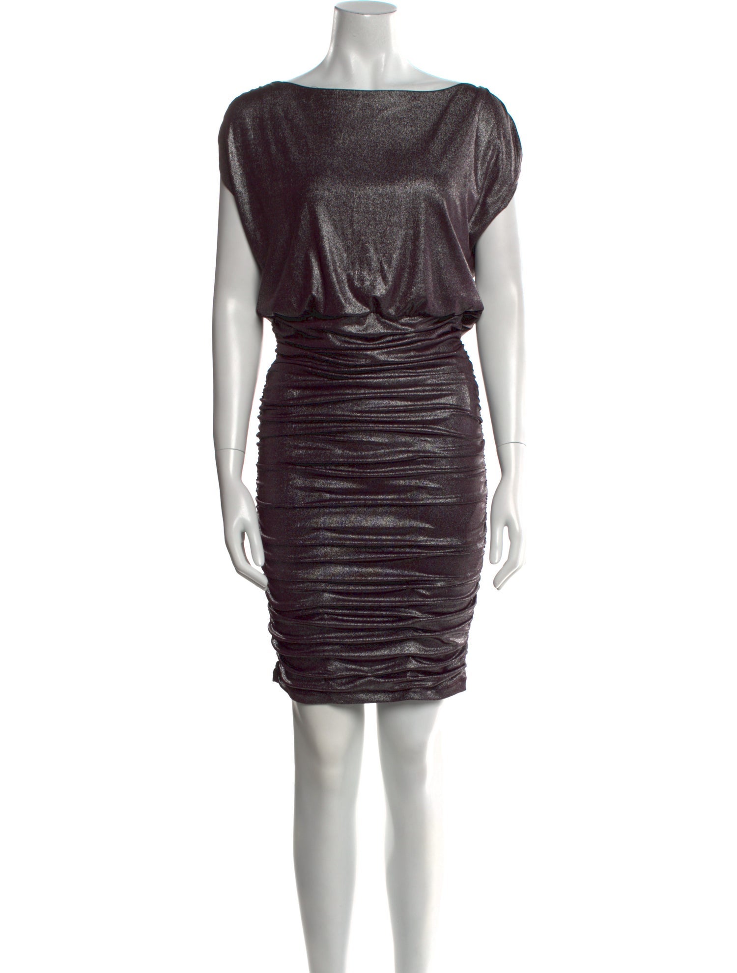 Alice + Olivia Bateau Neckline Knee-Length Dress