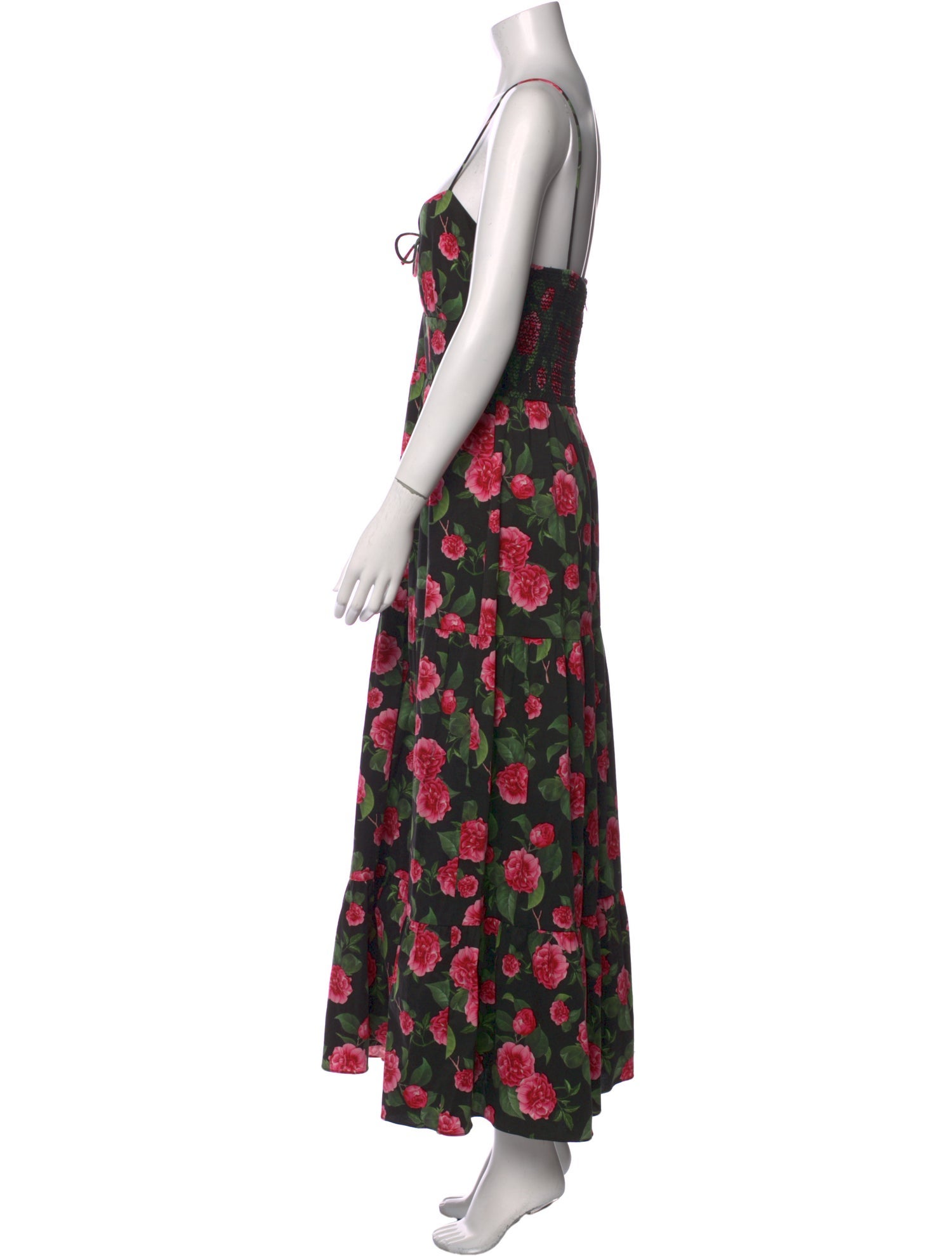 Alice + Olivia Floral Print Long Dress