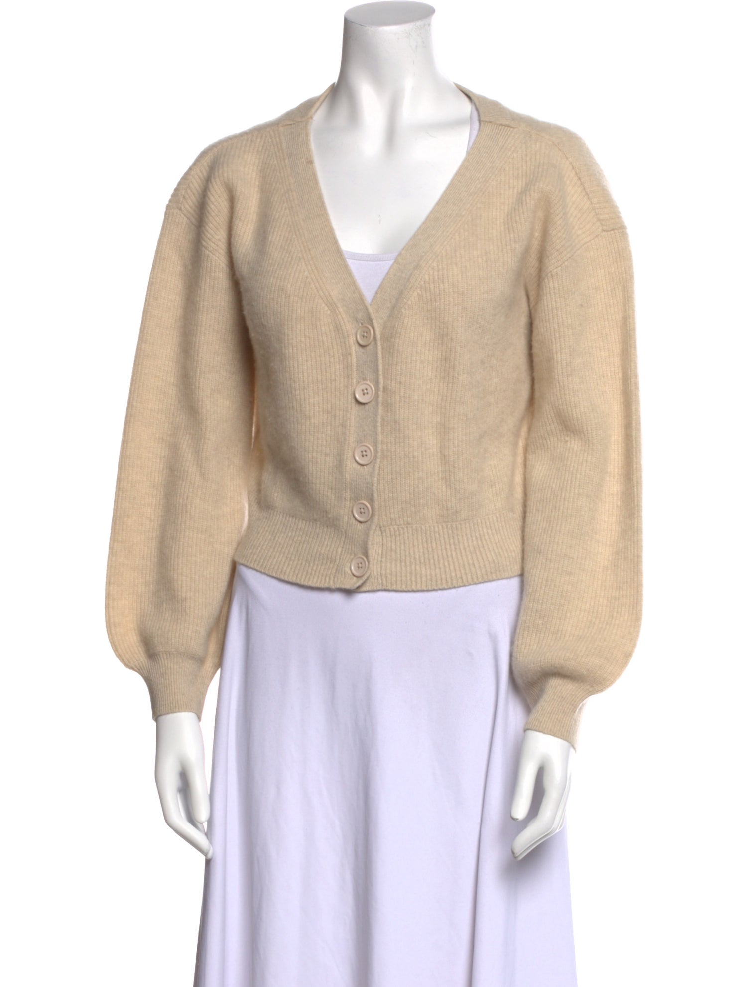 Alice + Olivia Cashmere V-Neck Sweater