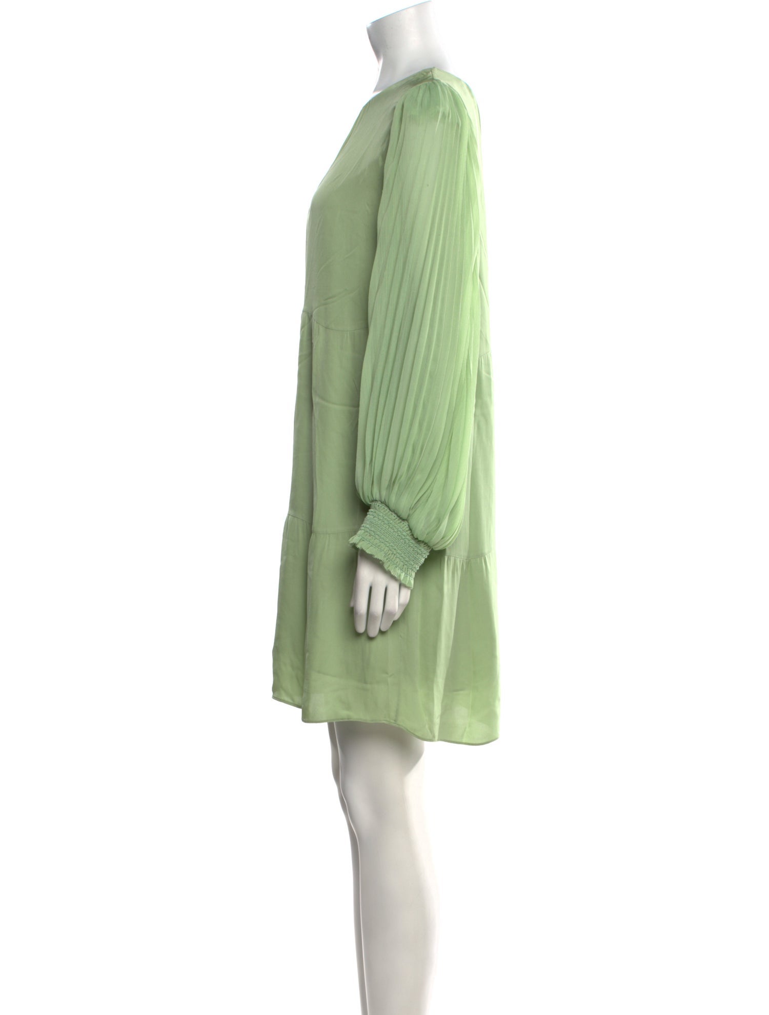 Alice + Olivia Bateau Neckline Mini Dress