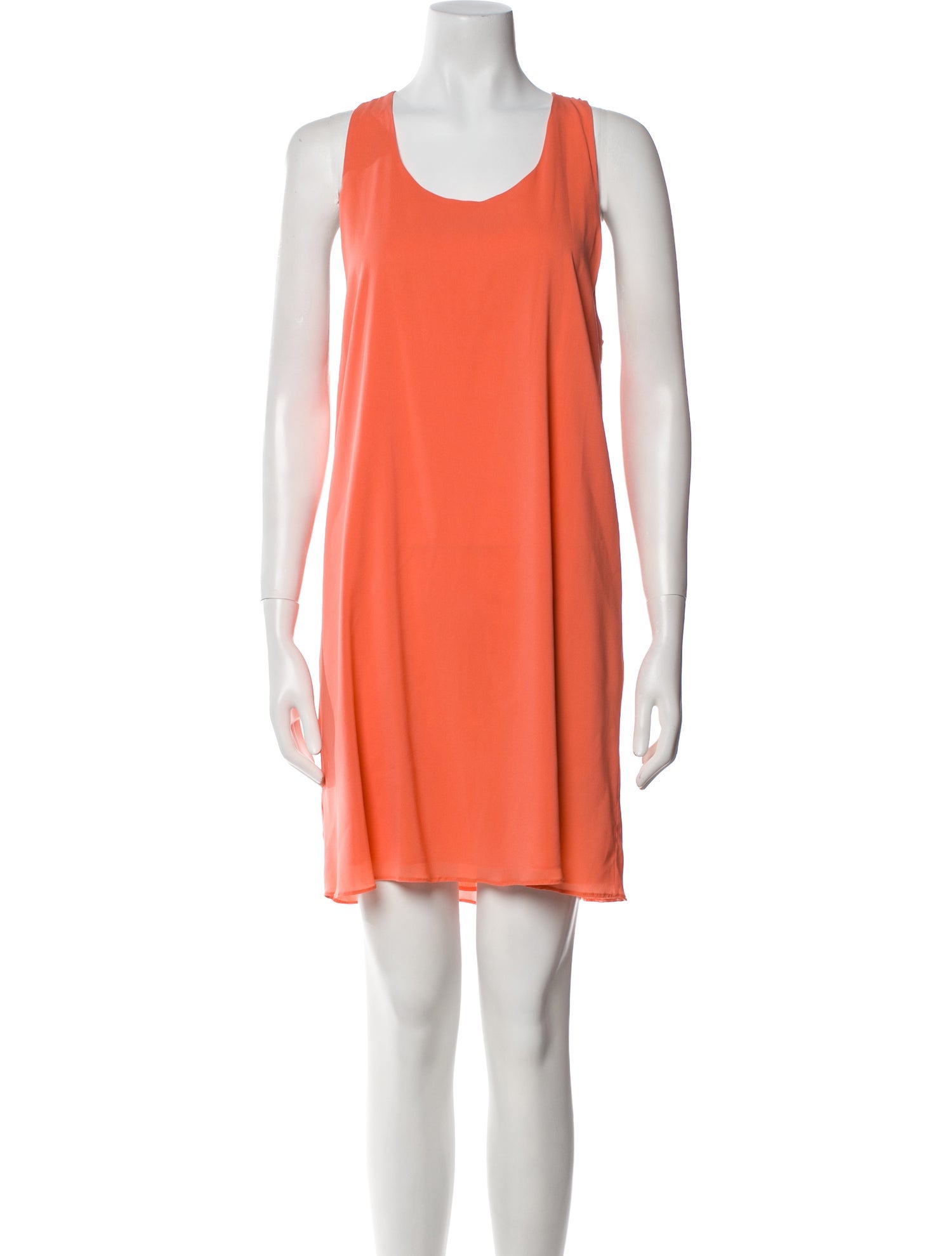 Alice + Olivia Scoop Neck Mini Dress
