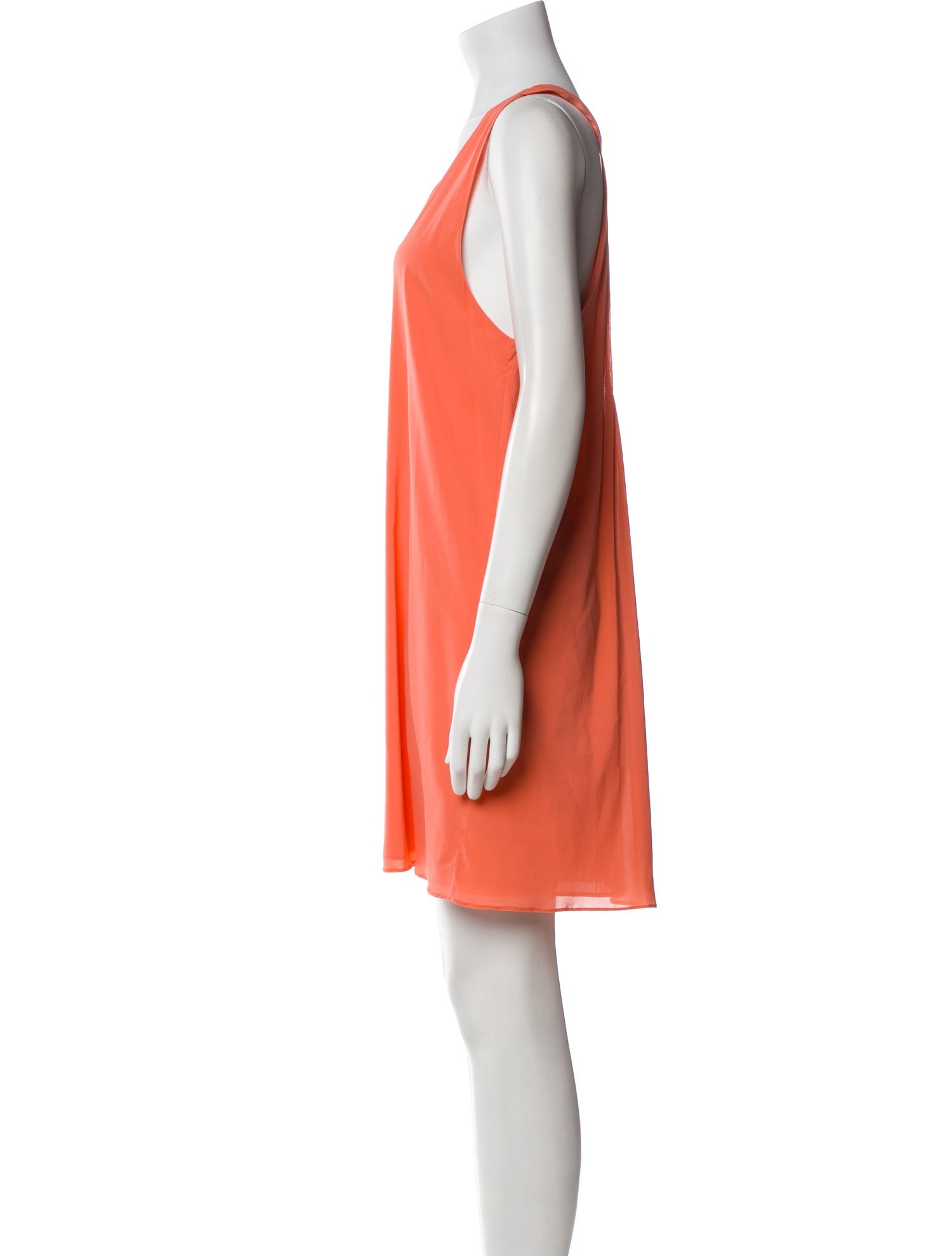 Alice + Olivia Scoop Neck Mini Dress