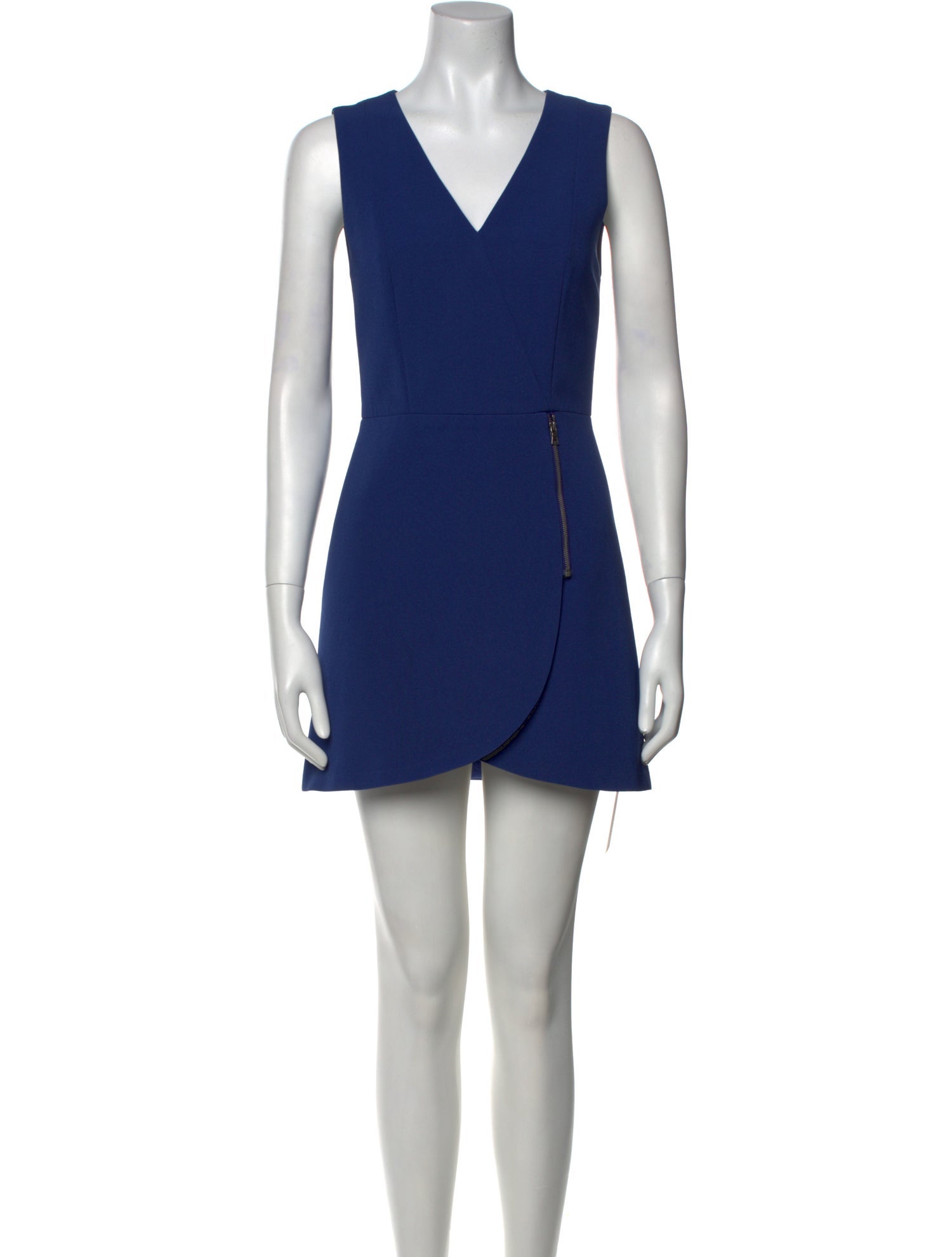 Alice + Olivia V-Neck Mini Dress