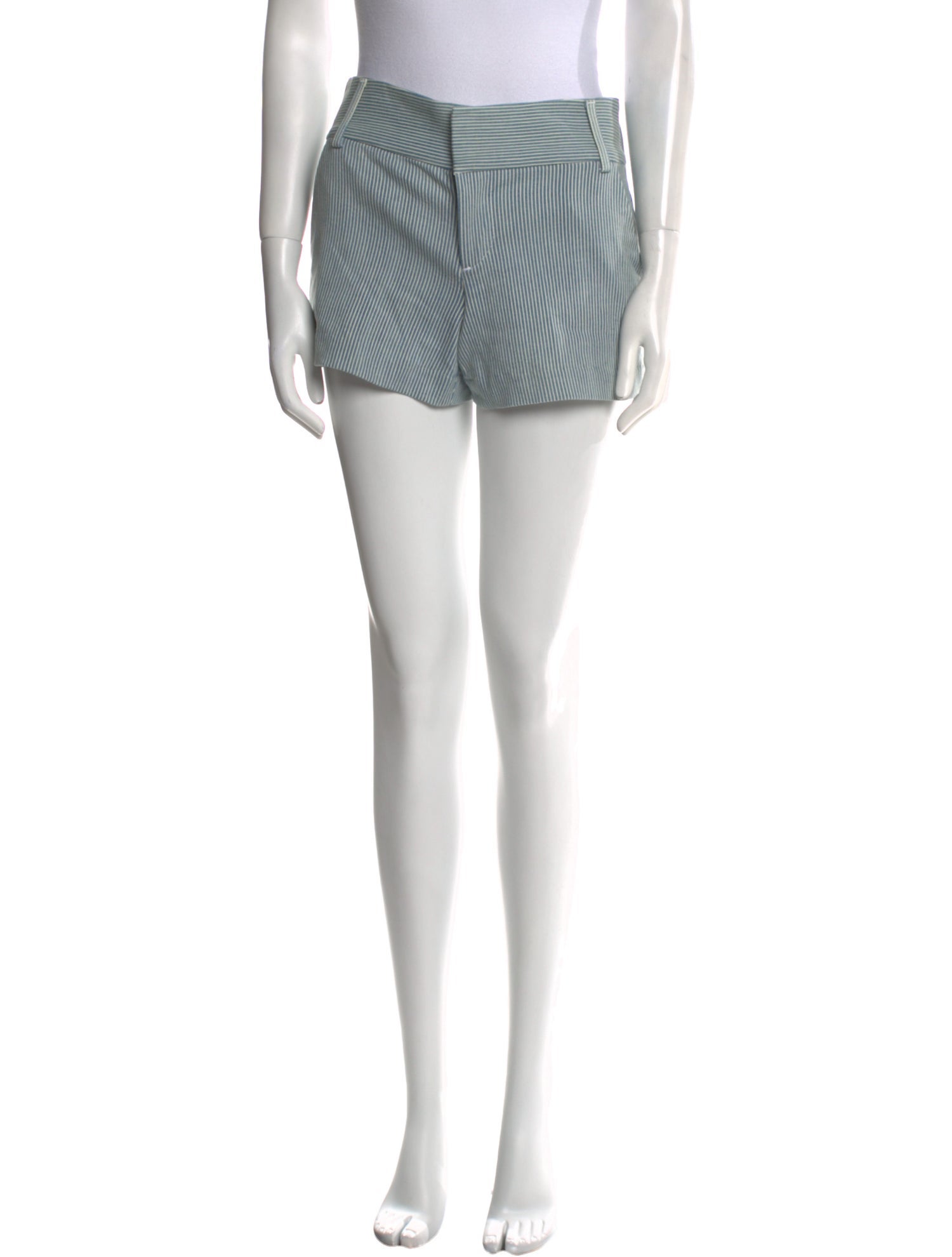 Alice + Olivia Striped Mini Shorts