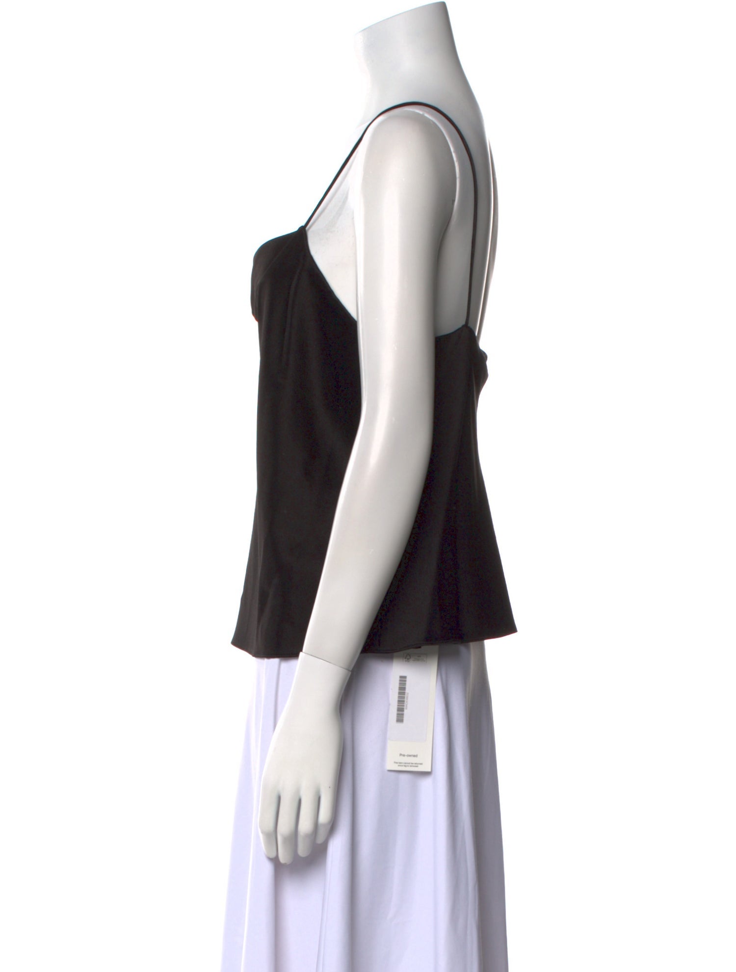 Alice + Olivia Cowl Neck Sleeveless Top