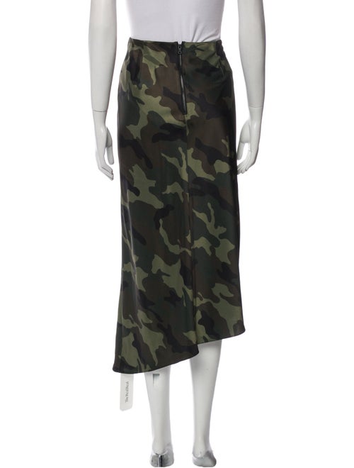 Alice + Olivia Camouflage Print Midi Length Skirt
