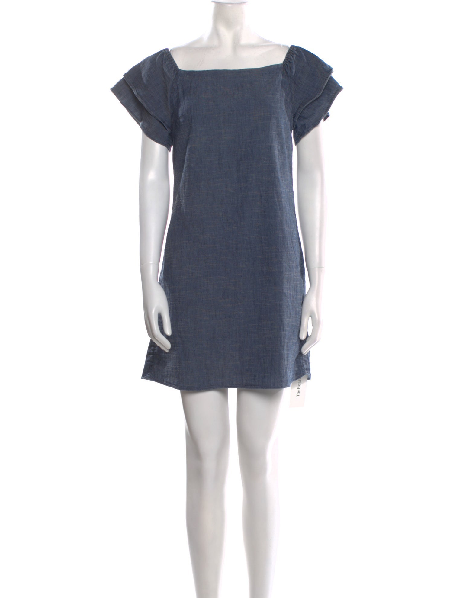 Alice + Olivia Square Neckline Mini Dress