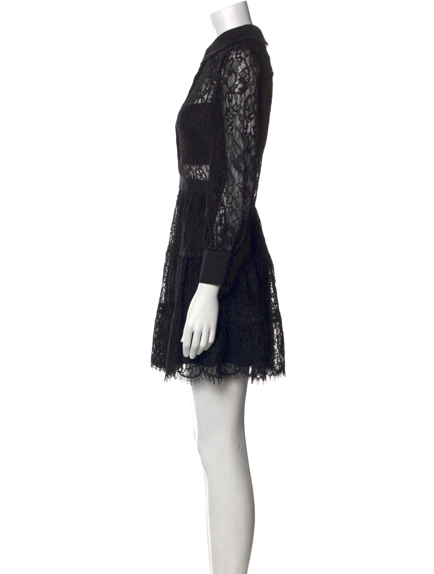 Alice + Olivia Lace Pattern Mini Dress w/ Tags