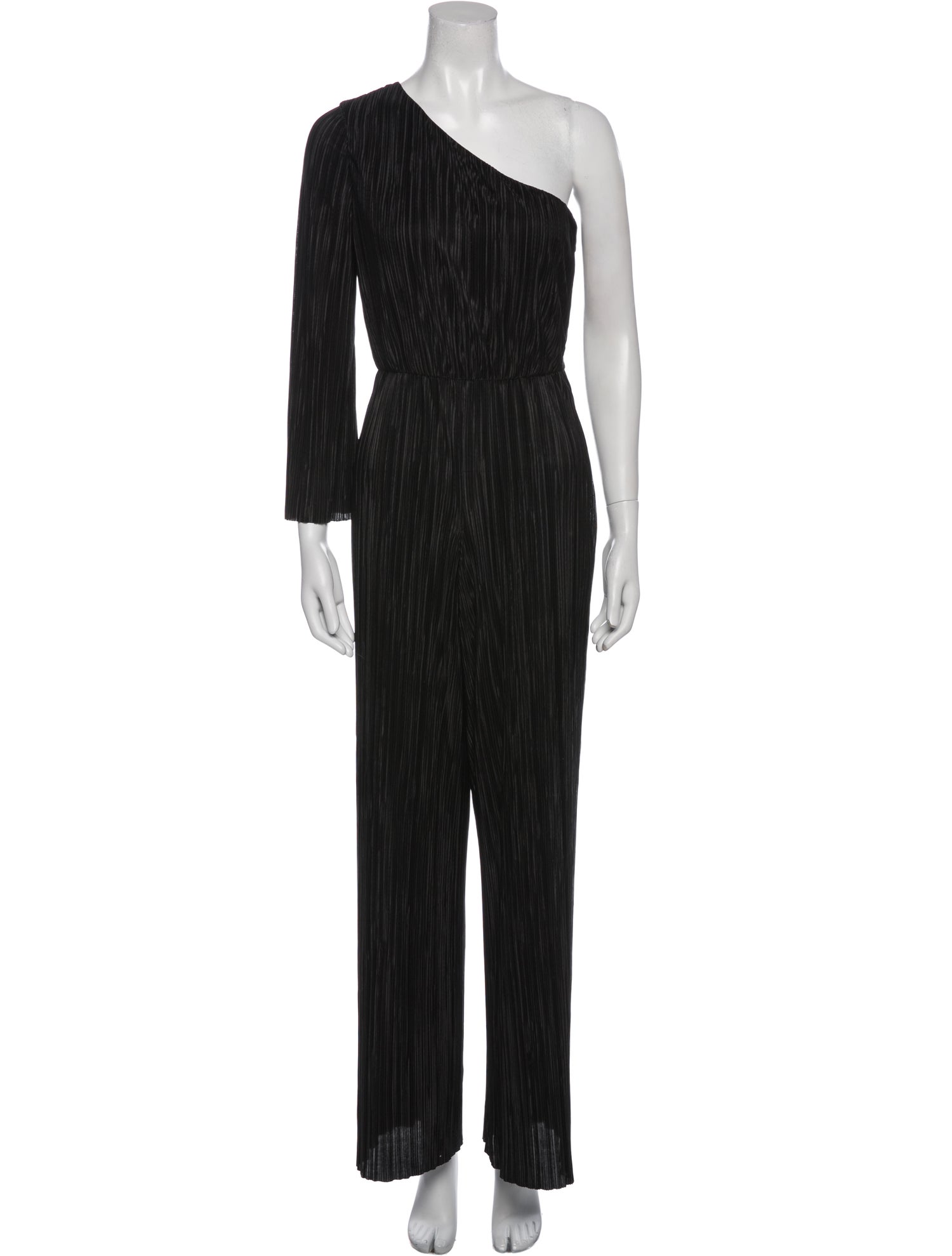 Alice + Olivia One-Shoulder Jumpsuit