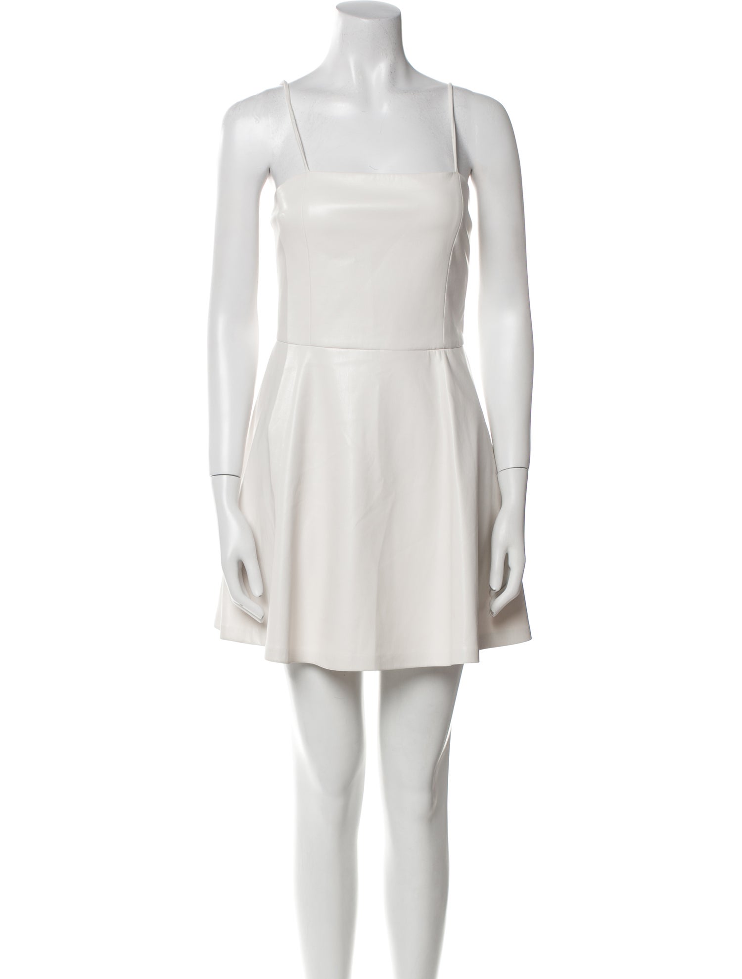 Alice + Olivia Square Neckline Mini Dress