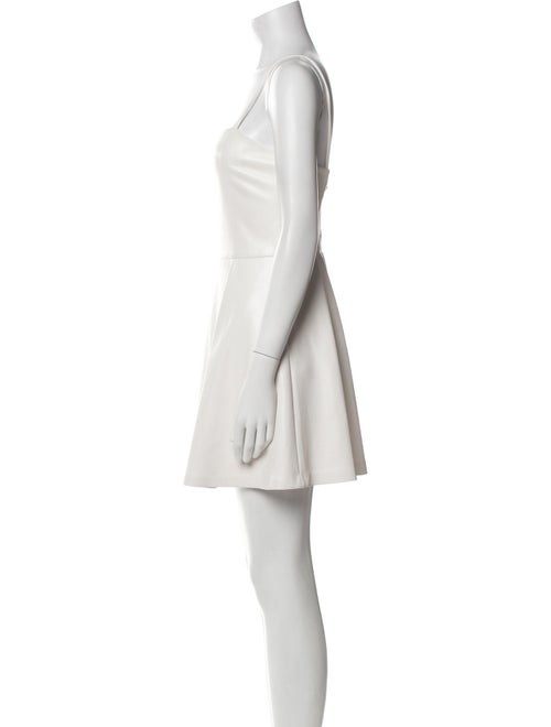 Alice + Olivia Square Neckline Mini Dress