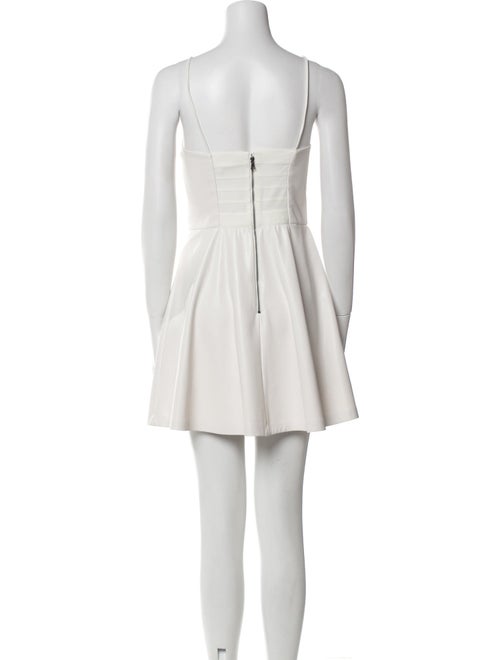 Alice + Olivia Square Neckline Mini Dress