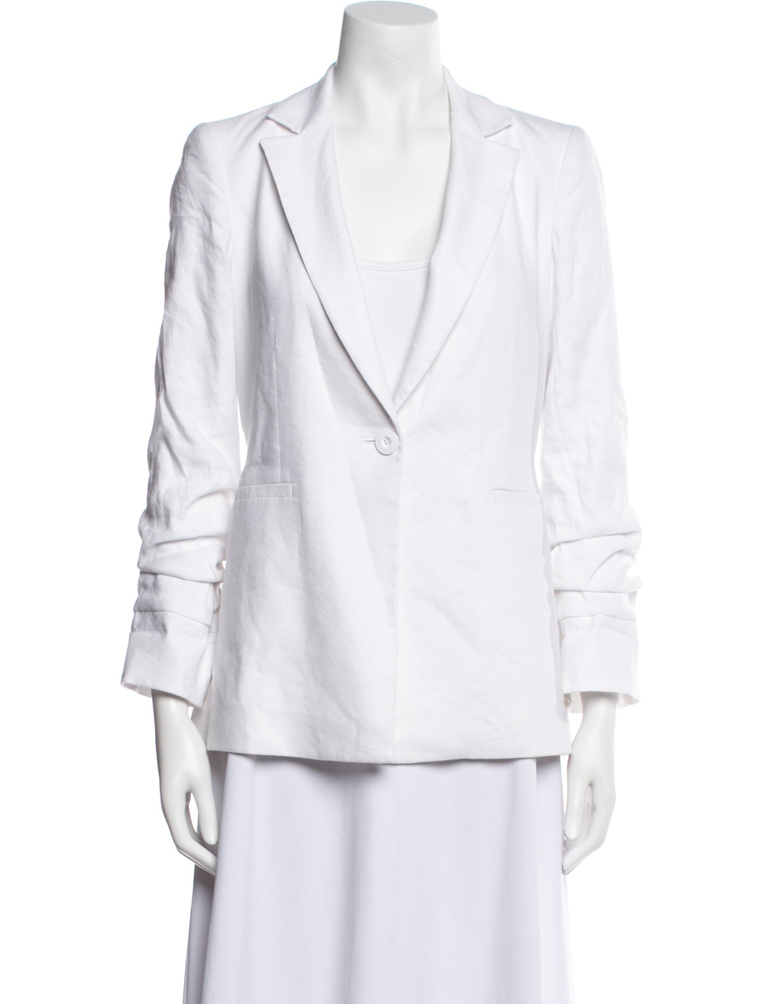 Alice + Olivia Linen Blazer
