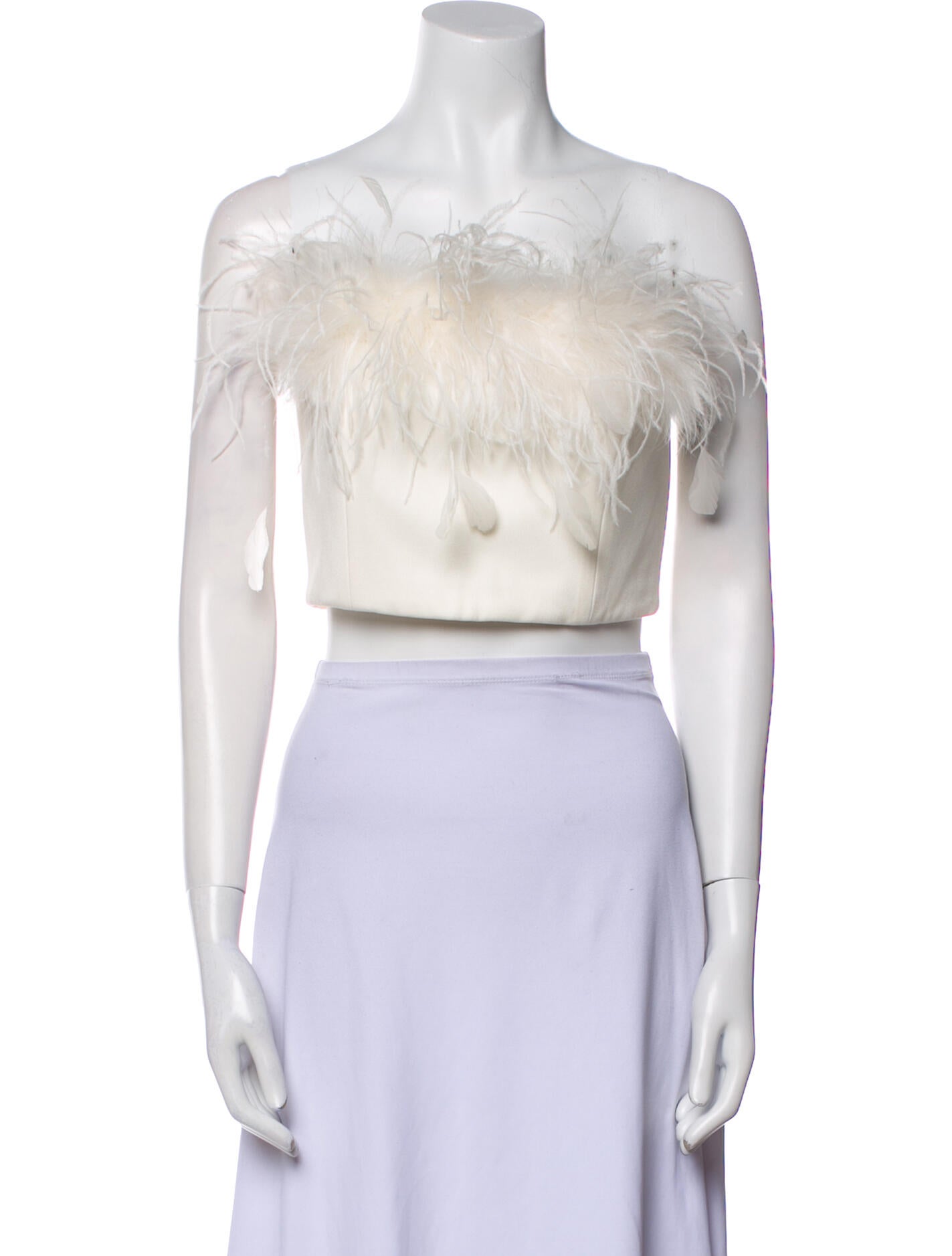 Alice + Olivia Strapless Crop Top w/ Tags