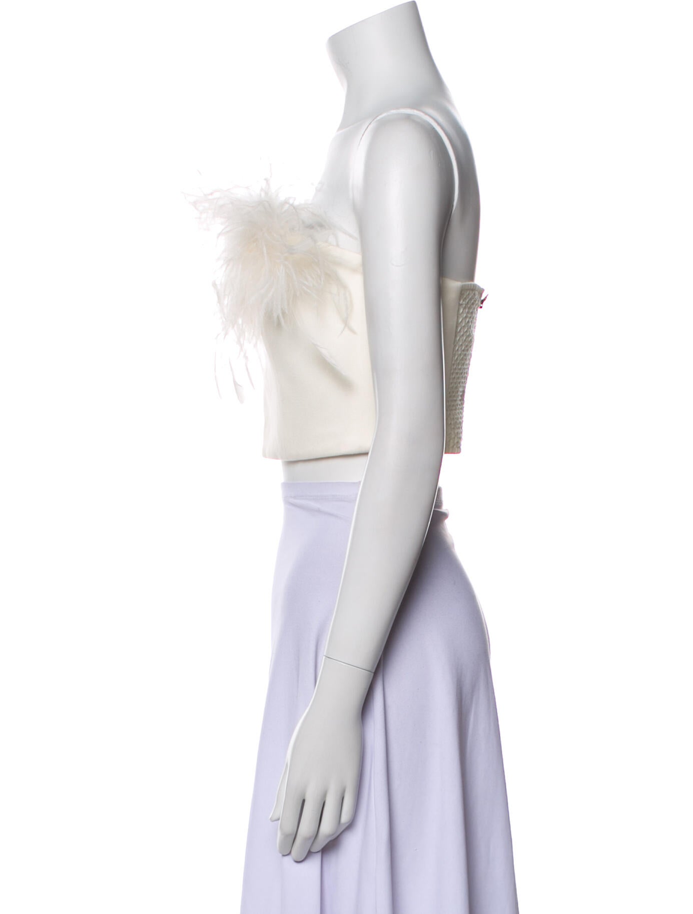 Alice + Olivia Strapless Crop Top w/ Tags