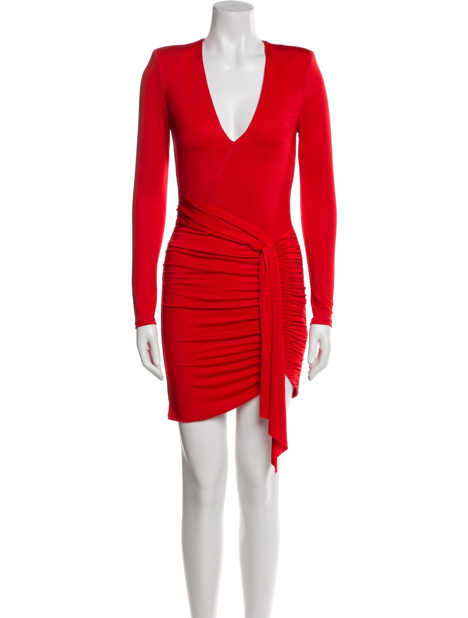Alice + Olivia V-Neck Mini Dress