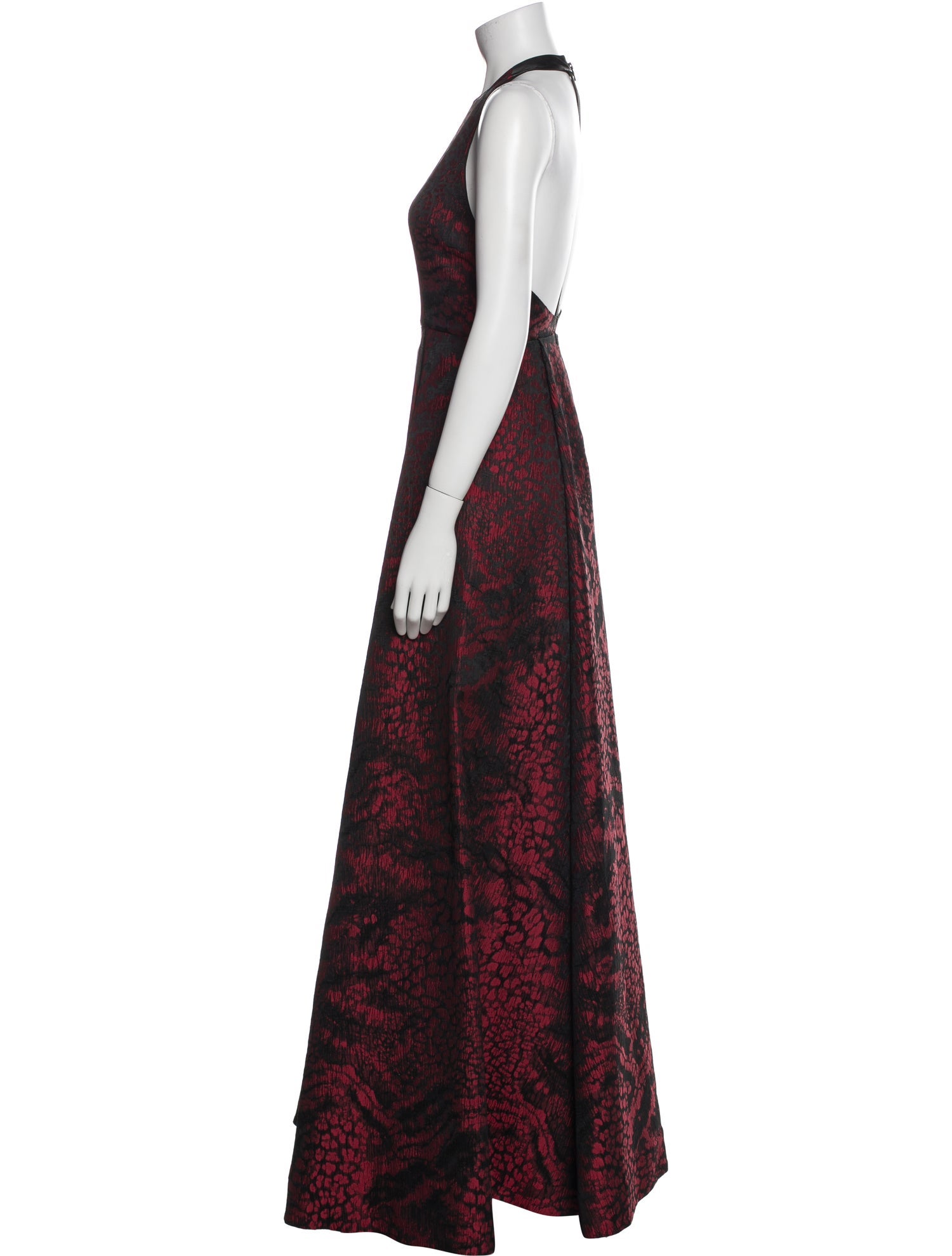 Alice + Olivia Printed Long Dress