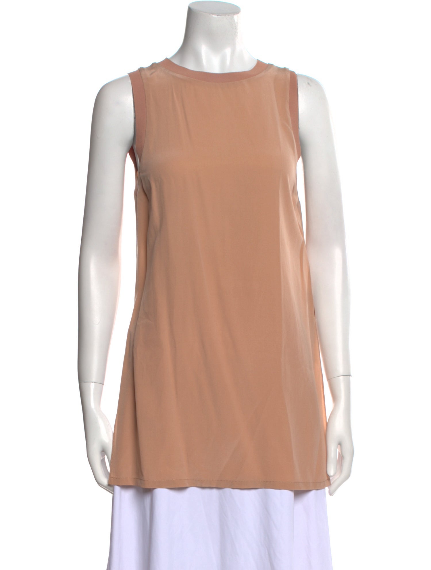 Alice + Olivia Silk Crew Neck Tunic