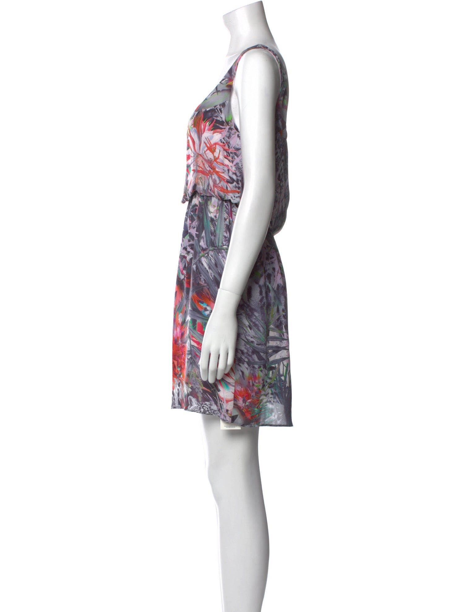 Alice + Olivia Silk Mini Dress