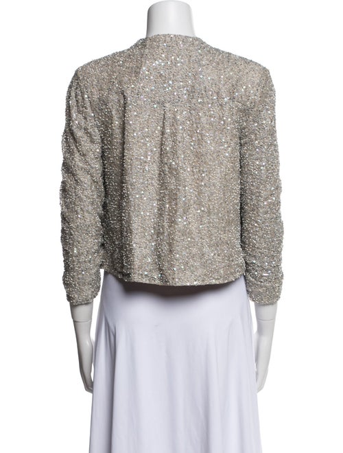 Alice + Olivia Tweed Pattern Evening Jacket